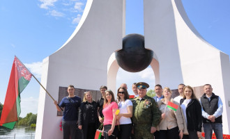 Команда Добрушского района отправляется на II областной слет патриотов.